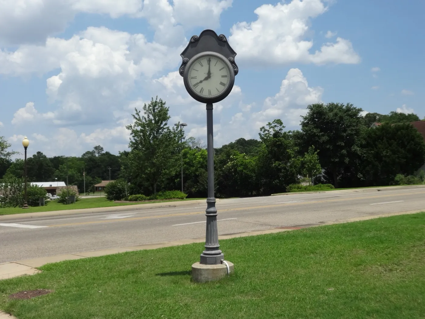 The Enterprise street clock